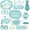 Big Dot of Happiness Mint Green Graduation Props for Photoshoot 2026, Set of Photo Booth Props for Pictures and Graduation Party Decorations - 20 Ct